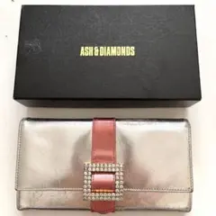 レア★ASH＆DIAMONDS★ENANEL LE02-長財布★新品★運気アップ レア☆ASH＆DIAMONDS☆キラキラセレブ長財布☆新品 開運 - メルカリ