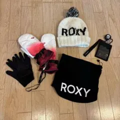 ROXY north peak スノボ　レディース小物セット