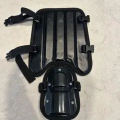 ZETT 野球用フットガード 黒