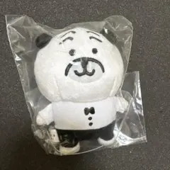 自分ツッコミくま　カフェ　パグ　ぬいぐるみマスコットキーチェーン