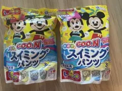 2パック　計8枚　GOO.N スイミングパンツ Lサイズ 男女共通　新品
