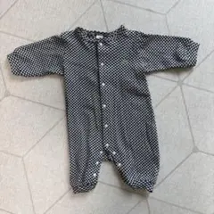 バースデイ　コトリ　cottoli チェック柄 ロンパース