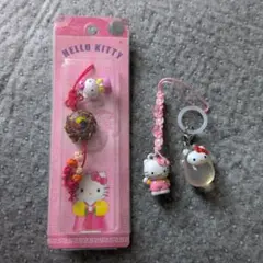 ハローキティ ストラップ 5個セット　韓国バージョン ハローキティ ストラップ 5個セット 韓国バージョン