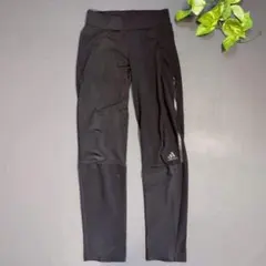 【アディダス】adidas スポーツパンツ (150cm) ブラック ロゴ 無地