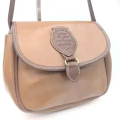【希少】LANCEL オールドランセル ヴィンテージ ショルダーバッグ 茶