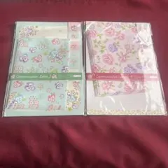 花柄レターセット★2つセット