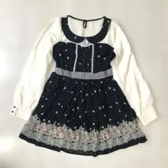 y2k 00s トゥララ　花柄　ドット　axes femme系　姫カジのサムネイル