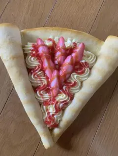 クレープサンプル.いちごカスタード