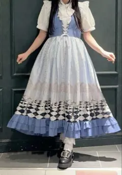 axes femme Chalmiere ハイドレンジアワンピース - メルカリ