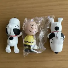 スヌーピーとチャーリーブラウンチェーンマスコット
