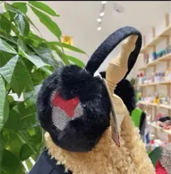 ディズニーDisneyイヤーマフ/耳あて　ブラックミニーちゃん