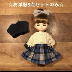 134メルちゃん☆ソランちゃんお洋服３点セットコーデハンドメイド