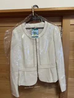 persodea ホワイトジャケット サイズ15 ママスーツ　セレモニースーツ