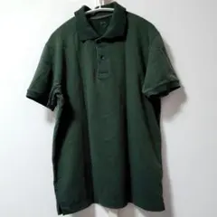 UNIQLO/ユニクロ/メンズ/ポロシャツ【L】ドライカノコポロシャツ/グリーン