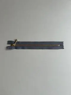 YKK 16cm玉付き金属ファスナー20本　グレー
