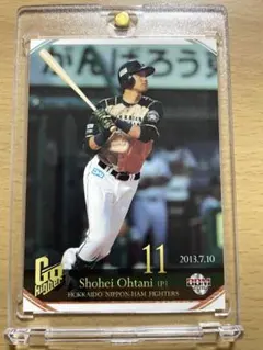 大谷翔平　プロ初ホームラン記念 トレーディングカード 11 BBM