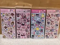 ラメ入り樹脂もりシール４枚セット