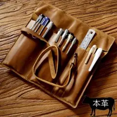 Leather & Jeans ラウンドジップペンケース 12s フォグ - メルカリ