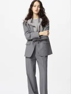 テーラードジャケットリラックスフィット パンツセット