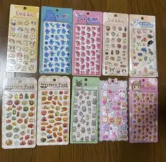 シールセット　おしりシール　ぷくぷくシール