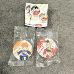 くら寿司 ビッくらポン ハイキュー!! 缶バッジ 日向翔陽 孤爪研磨
