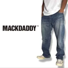 MACKDADDY｜ルーズシルエットストレートデニム34マックダディー
