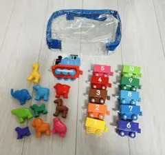 きかんしゃトーマス 数字と動物 知育玩具セットのサムネイル