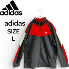 【古着】adidas アディダス　トラックジャケット　ジャージ　［L］