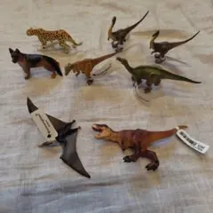 Miniature Planet 恐竜 動物 フィギュア 8体セット