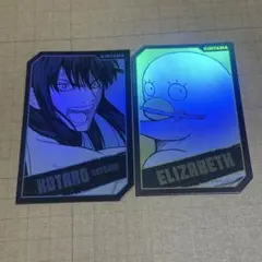 銀魂　桂小太郎　エリザベス　キャラクターズホロカード　ジャンプフェスタ