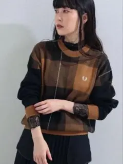 Ray BEAMS × FRED PERRY タータンチェック