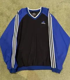 古着 90sアディダス adidasナイロンプルオーバー Mサイズ　ヴィンテージ
