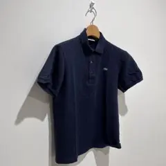 LACOSTE ポロシャツ ネイビー SLIM FIT