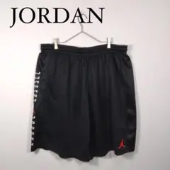 AIR JORDAN ブラック メッシュパンツ ハーフパンツ　ジョーダン