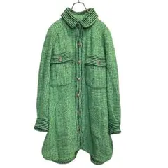 美品 CHANEL グリーン ジャケット P70088V61732 #34のサムネイル