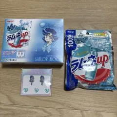 新品　明治 ラムネアップ セーラームーン ぷっくりシール　セーラーマーキュリー