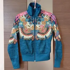 アディダス オリジナルス 総柄 トラックジャケット Mサイズ adidas