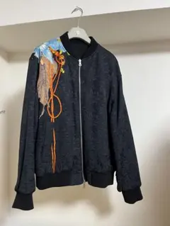 名作　dries van noten 17ss 花柄　ブルゾンのサムネイル