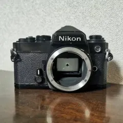 美品 NIKON FM ブラック フィルム一眼レフ モルト新品交換済 H615