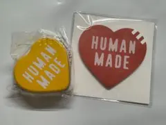 HUMAN MADE ノベルティ ハート型ステッカー 8色 8枚 セット HUMAN MADE ハート型缶ケース＆ステッカーセット - メルカリ