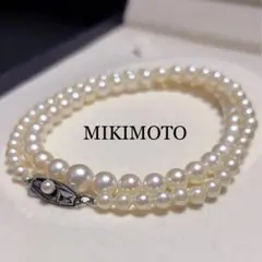K14WG】MIKIMOTO アコヤ真珠 ネックレス 8.0 パール テリ強 - メルカリ
