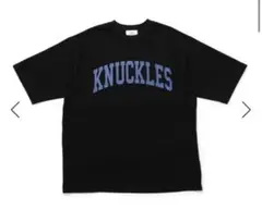 【美品bonjour bonsoir】KNUCKLES カレッジビッグ Tシャツ