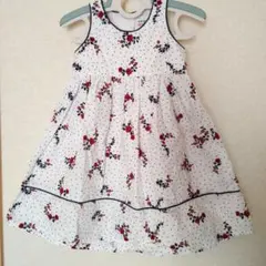 NEXT　花柄ノースリーブワンピース 80cm