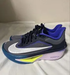 Nike ZoomX スニーカー グレー/ネイビー/パープル