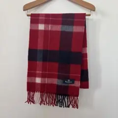 【週末割引】Aquascutum マフラー レッド チェック