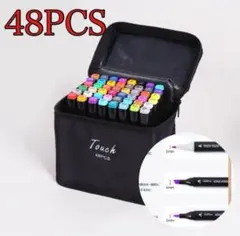 48色 マーカー コピック デザイン イラスト 大人塗り絵 お絵かき　工作