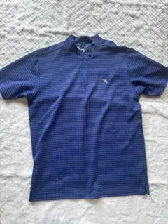 アーノルドパーマー　ゴルフウェア　ネイビー ジッパー付き シャツ