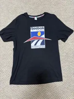 Reebok クラシックロゴ Tシャツ 黒