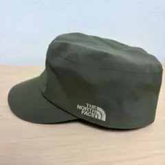 【美品】ノースフェイス ゴアテックス ワークキャップ オリーブ Lサイズ