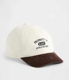 コーデュロイキャップ GAPロゴ ベースボールキャップ